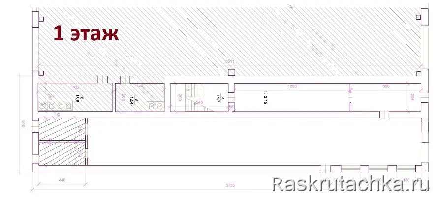 Сдам в аренду помещение свободного назначения в Новосибирске 140 кв.м