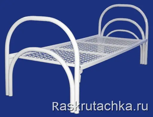 Бюджетные металлические кровати в учебные заведения